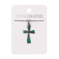 Naszyjnik - krzyżyk - Stainless Steel - JS NS027-0 - Dewocjonalia P.H. Jakóbczak - Katolicki sklep liturgiczny i hurtownia