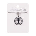 Naszyjnik - krzyżyk - Stainless Steel - JS NS036 - Dewocjonalia P.H. Jakóbczak - Katolicki sklep liturgiczny i hurtownia