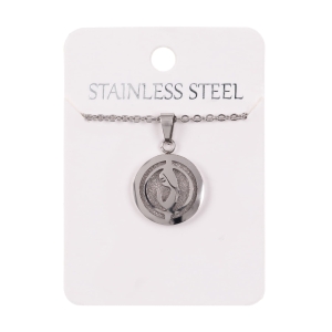 Naszyjnik - Matka Boża - Stainless Steel