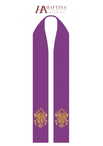 Stuła KST/026/03 - HAF KST/026/03 - Dewocjonalia P.H. Jakóbczak - Katolicki sklep liturgiczny i hurtownia