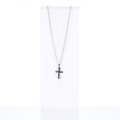 Naszyjnik - krzyżyk - Stainless Steel - JS NS027-0 - Dewocjonalia P.H. Jakóbczak - Katolicki sklep liturgiczny i hurtownia