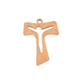 Krzyżyk - Tau - drewno - JS K40MM - Dewocjonalia P.H. Jakóbczak - Katolicki sklep liturgiczny i hurtownia