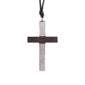 Naszyjnik - krzyż - drewno - JS W005 - Dewocjonalia P.H. Jakóbczak - Katolicki sklep liturgiczny i hurtownia