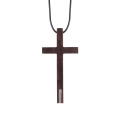 Naszyjnik - krzyż - drewno - JS W007 - Dewocjonalia P.H. Jakóbczak - Katolicki sklep liturgiczny i hurtownia