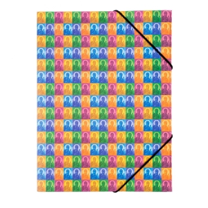 Teczka z gumką - Matka Boża Częstochowska - Pop Art