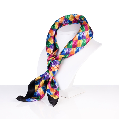 Apaszka - Matka Boża Częstochowska - Pop Art - JS SC001 - Dewocjonalia P.H. Jakóbczak - Katolicki sklep liturgiczny i hurtownia