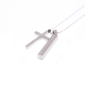 Naszyjnik - krzyżyk - Stainless Steel - JS NS042 - Dewocjonalia P.H. Jakóbczak - Katolicki sklep liturgiczny i hurtownia