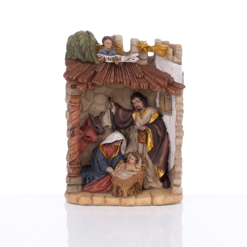 JakóbczakStudio_0003.jpg Szopka bożonarodzeniowa - Święta Rodzina - 12 cm - Classic