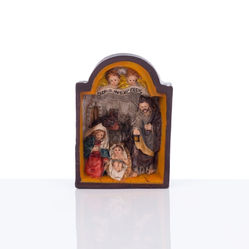 JakóbczakStudio_0011.jpg Szopka bożonarodzeniowa - Święta Rodzina - 6 cm - Classic
