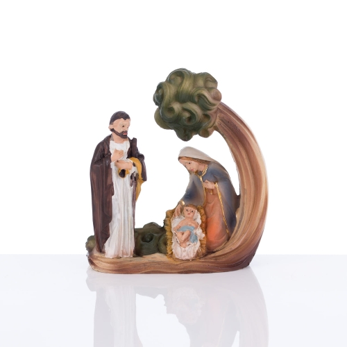 JakóbczakStudio_0012.jpg Szopka bożonarodzeniowa - Święta Rodzina - 7 cm - Classic