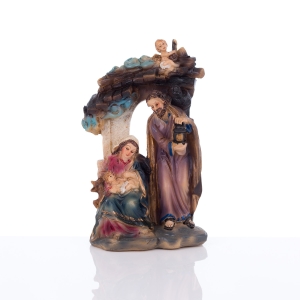 Szopka bożonarodzeniowa - Święta Rodzina - 13 cm - Classic