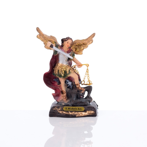 JakóbczakStudio_0008.jpg Figurka - św. Michał Archanioł - 8 cm
