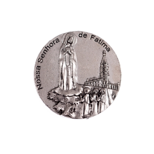 Plakietka - magnes - Matka Boża Fatimska - JS M009 - Dewocjonalia P.H. Jakóbczak - Katolicki sklep liturgiczny i hurtownia