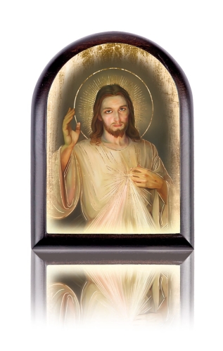 Ikona Religijna Jezus Miłosierny - Jezu Ufam Tobie - GAR IP-3307 - Dewocjonalia P.H. Jakóbczak - Katolicki sklep liturgiczny i hurtownia