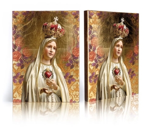 Ikona Religijna Matka Boża Fatimska