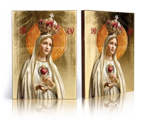 Ikona Religijna Matka Boża Fatimska