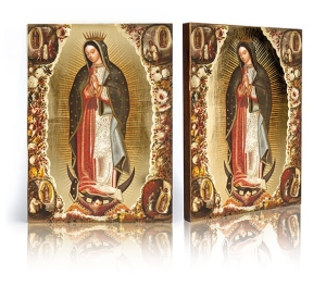 Ikona Religijna Matka Boża z Guadalupe (Meksyk)