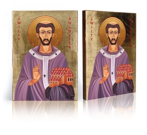 Ikona Religijna Święty Augustyn