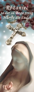 Baner na Różaniec "Różaniec to dar od Boga."