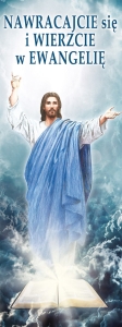 Baner na Wielki Post "Nawracajcie się i."