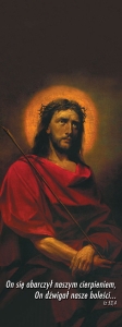 Baner na Wielki Post "On się obarczył."