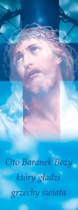 Baner na Wielki Post "Oto Baranek Boży, który."