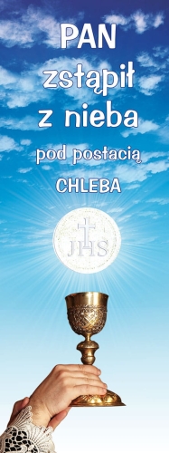 Baner na Boże Ciało 