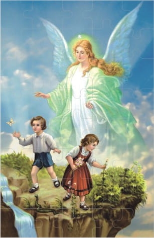 18c8cec08df5a684023f00de13fa1639 Puzzle - Anioł Stróż