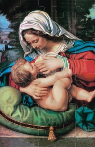 26378255cd672c216237b271bdc44b31 Puzzle - Matka Boża Karmiąca