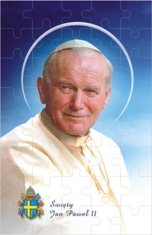 f6f5c1adc729c2c2ed4f6e79f42b24cd Puzzle - Święty Jan Paweł II