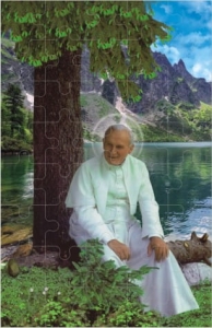 Puzzle - Święty Jan Paweł II