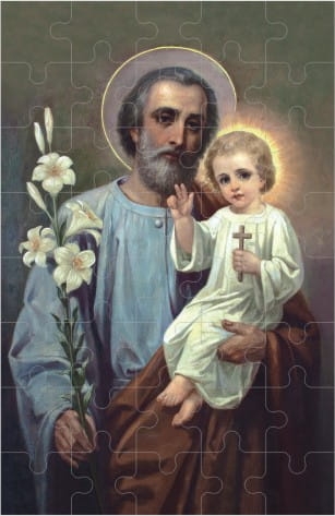 320d1e3f05b4825c667a82afc9afd66c Puzzle - Święty Józef