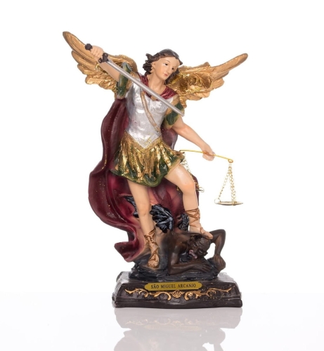 JS00101-5A.jpg Figurka - św. Michał Archanioł - 40 cm