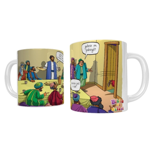 Kubek religijny Ostatnia Wieczerza - UR ACH302 - Dewocjonalia P.H. Jakóbczak - Katolicki sklep liturgiczny i hurtownia