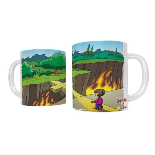 Kubek religijny Zbawienie przez Krzyż - UR ACH320 - Dewocjonalia P.H. Jakóbczak - Katolicki sklep liturgiczny i hurtownia