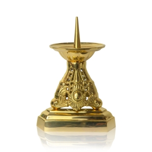 Lichtarz - mosiądz - 15 cm