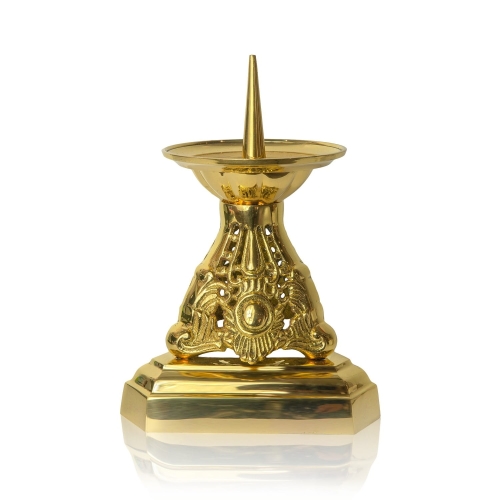 8952 Lichtarz - mosiądz - 15 cm