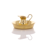 Lavabo z miseczką mosiężne