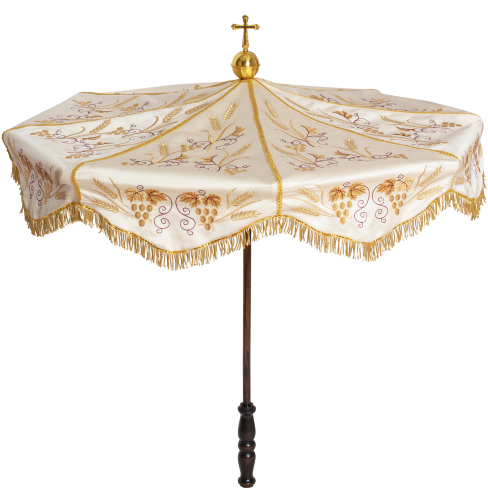 Baldachim, Parasol procesyjny KPP/001 - HAF KPP/001/05/20 - Dewocjonalia P.H. Jakóbczak - Katolicki sklep liturgiczny i hurtownia