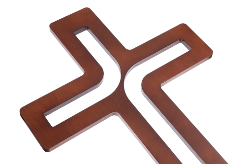 Krzyż z napisem Jezus C07.80 - LSA C07.80.W - Dewocjonalia P.H. Jakóbczak - Katolicki sklep liturgiczny i hurtownia