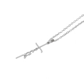 Naszyjnik - faith - krzyżyk - Stainless Steel - JS NS089 - Dewocjonalia P.H. Jakóbczak - Katolicki sklep liturgiczny i hurtownia