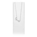 Naszyjnik - wiara - nadzieja - miłość - Stainless Steel - JS NS088 - Dewocjonalia P.H. Jakóbczak - Katolicki sklep liturgiczny i hurtownia