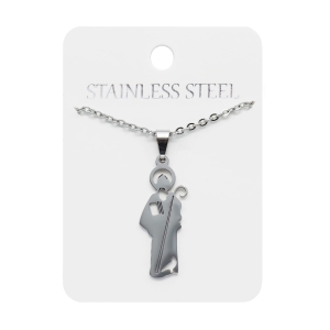Naszyjnik - św. Benedykt - Stainless Steel