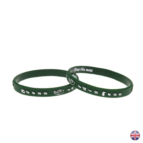 Bransoletka silikonowa - dziesiątek różańca - BLESS THIS MESS - Bless this mess - mix kolorów - JS BC016 - Dewocjonalia P.H. Jakóbczak - Katolicki sklep liturgiczny i hurtownia