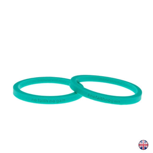 Bransoletka silikonowa - NO FAITH NO GAIN - Zróbcie wszystko, cokolwiek Wam powie J 2,5 - JS BC020 - Dewocjonalia P.H. Jakóbczak - Katolicki sklep liturgiczny i hurtownia