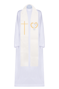 Stuła haftowana Ślubna KST/219/05/54