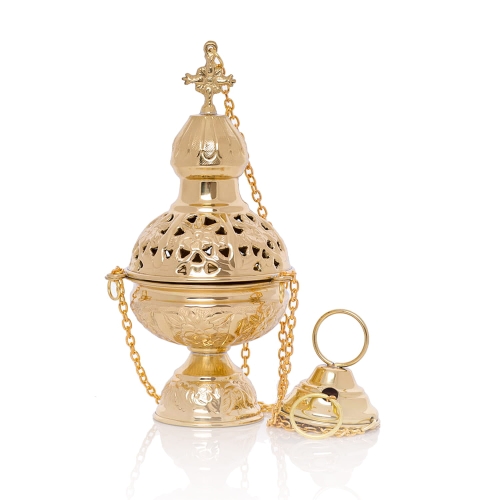 CE-1003.jpg Trybularz - mosiądz - 24 cm