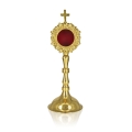 Relikwiarz - mosiądz - 20 cm - JS MN-1006 - Dewocjonalia P.H. Jakóbczak - Katolicki sklep liturgiczny i hurtownia