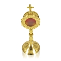 Relikwiarz - mosiądz - 20 cm - JS MN-1006 - Dewocjonalia P.H. Jakóbczak - Katolicki sklep liturgiczny i hurtownia