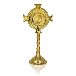 Relikwiarz - mosiądz